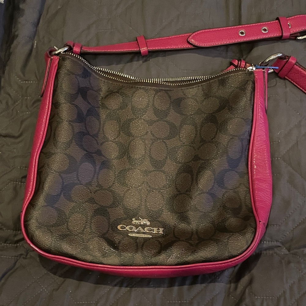 COACH Ellie File Bag in Signature Canvas